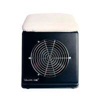 Витяжка настільна для манікюру з подушкою (60 W) біла подушка, чорна Ulka X2