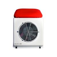 Витяжка настільна для манікюру з подушкою (60 W) червона подушка, біла Ulka X2 SOFT