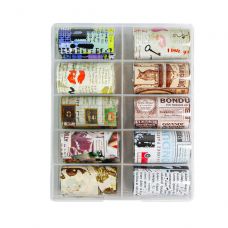 Набір фольги 10 шт (газета)