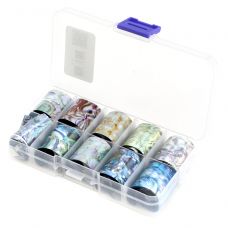 Набір фольги 10 шт (мармур)