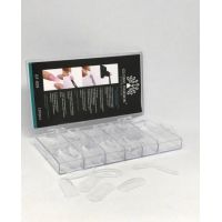 Верхні тіпси (верхні форми) гладкі для роботи з полігелем (Polygel) 120 шт 