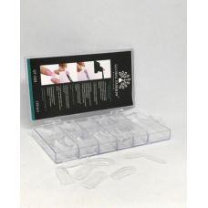 Верхні тіпси (верхні форми) гладкі для роботи з полігелем (Polygel) 120 шт Верхні тіпси (верхні форми) гладкі для роботи з полігелем (Polygel) 120 шт