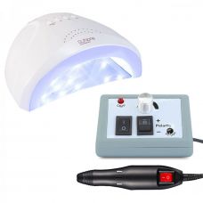 Набір лампа SUN ONE 48W + фрезер Lina Mercedes 20000 об / хв