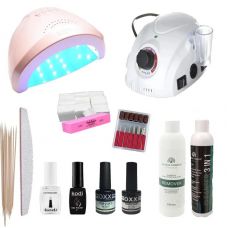 Стартовый набор OXXI Professional с фрезером DM-212 35W + лампа SUN One 48W Стартовый набор OXXI Professional с фрезером DM-212 35W + лампа SUN One 48W