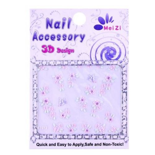 Наклейки для ногтей, 1 шт, 3D NAIL ACCESSORY
