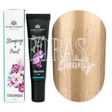 Гель фарба в тюбику Global Fashion (золотий)