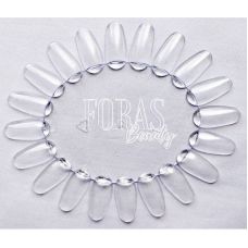 Упаковка палитра-ромашка прозрачная 20 типс 10 шт Упаковка палитра-ромашка прозрачная 20 типс 10 шт