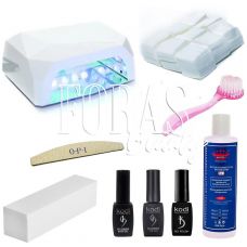 Стартовий набір для манікюру з Kodi Professional і лампою Diamond 36W від FORAS