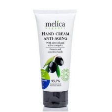 Омолоджуючий крем для рук Melica з оливковою олією і активними компонентами, 100 Омолоджуючий крем для рук Melica з оливковою олією і активними компонентами, 100