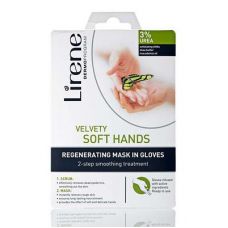 Маска для рук Lirene Відновлювальна Оксамитові руки, 17 мл Маска для рук Lirene Відновлювальна Оксамитові руки, 17 мл