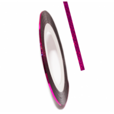 Самоклеїться для дизайну нігтів Nail Strips Laser Rose-Red Самоклеїться для дизайну нігтів Nail Strips Laser Rose-Red