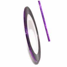 Самоклеїться для дизайну нігтів Nail Strips Laser Purple Самоклеїться для дизайну нігтів Nail Strips Laser Purple