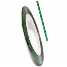 Самоклеящаяся лента для дизайна ногтей Nail Strips Green Laser Самоклеящаяся лента для дизайна ногтей Nail Strips Green Laser