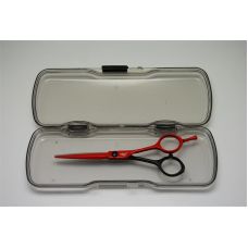 Ножиці для стрижки YRE 5,5 червоні з чорним NJ-11 Ножиці для стрижки YRE 5,5 червоні з чорним NJ-11