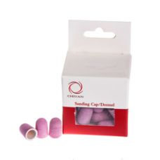 Ковпачок CHIYAN шліфувальний пісочний рожевий (d = 7 мм), дрібний абразив