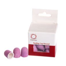 Ковпачок CHIYAN шліфувальний пісочний рожевий (d = 10мм), дрібний абразив