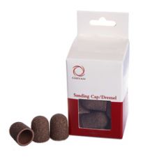 Ковпачок CHIYAN шліфувальний пісочний коричневий (d = 13мм), грубий абразив