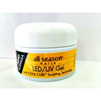 Моделюючий гель Прозоро рожевий Leveling Pink Gel Led / UV 14 ml