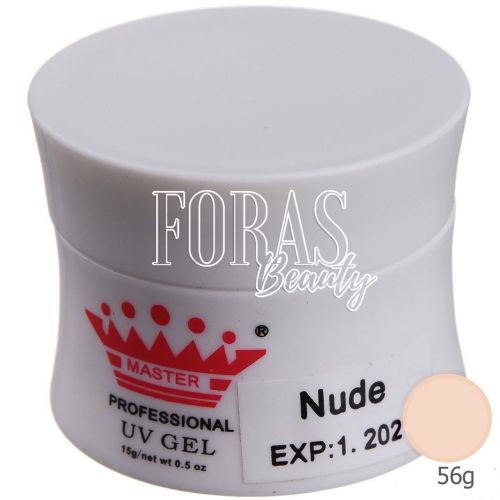 Гель для наращивания Master Professional UV Gel Nude  56g