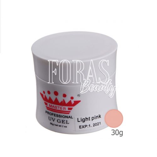 Гель для наращивания Master Professional UV Gel LightPink 30g