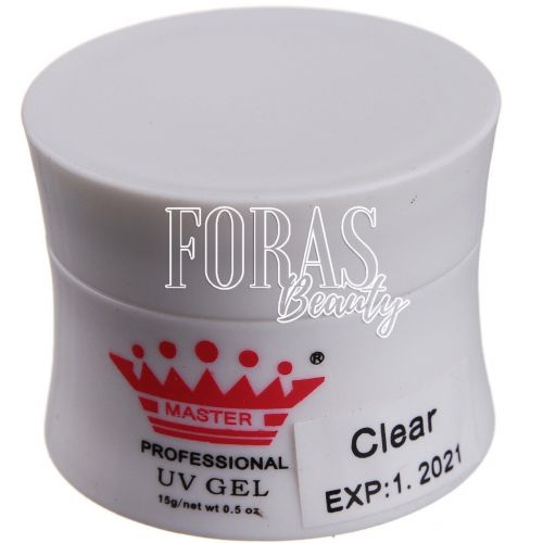 Гель для наращивания Master Professional UV Gel Clear 15 g