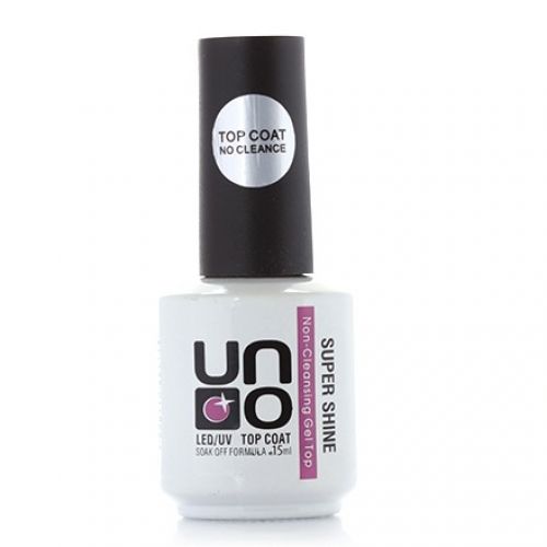 UNO Super Shine Top Coat топ без липкого слоя 15ml UNO Super Shine Top Coat топ без липкого слоя 15ml