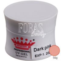Гель для наращивания Master Professional UV Gel DarkPink 56g