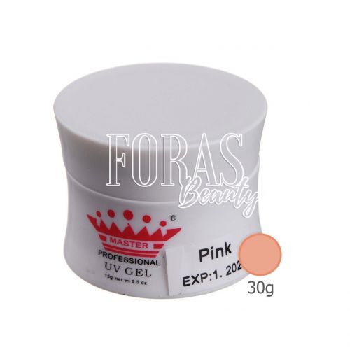 Гель для наращивания Master Professional UV Gel Pink 30g