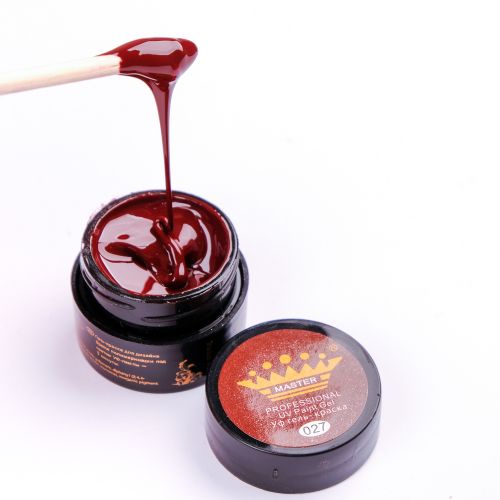 Гель фарба Master Professional 5 ml №027 Винний