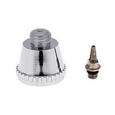 Сопло різьбове для аерографа 0,5 мм з прокладкою в комплекті з дифузором