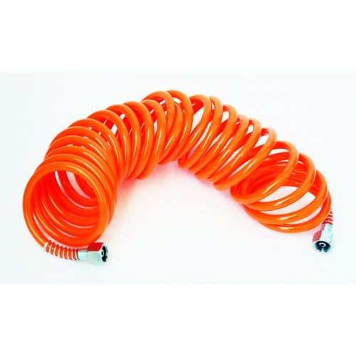 Шланг спиральный 1/4''-1/4'', 5м