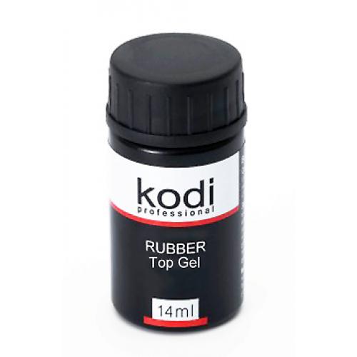 Kodi Professional, Rubber Top Gel - каучуковое верхнее покрытие 14ml