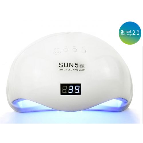 UVLED лампа для маникюра SUN 5 PRO на две руки 72W