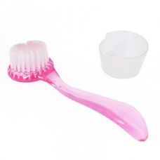 Кругла щітка з ручкою