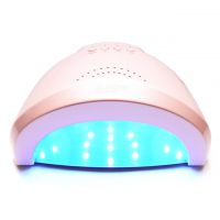 Лампа для маникюра LED+UV  SUN One 48W Розовая