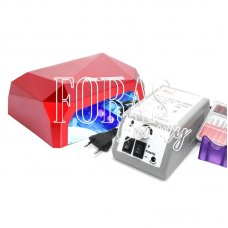 Набір лампа Diamond 36W + фрезер Lina Mercedes (YFZ-01) 20 000 об / хв