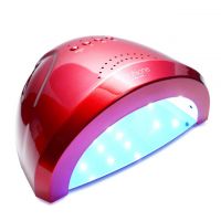 Лампа для манікюру LED + UV SUN One 48W Червона